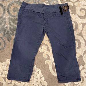 Dundop Low-rise Capris with Embellishment size 27